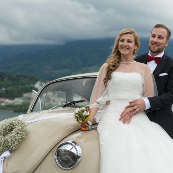Hochzeitsauto VW-Käfer