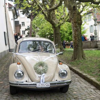Hochzeitsauto VW-Käfer