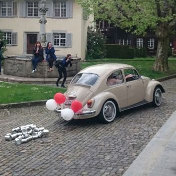 Hochzeitsauto VW-Käfer